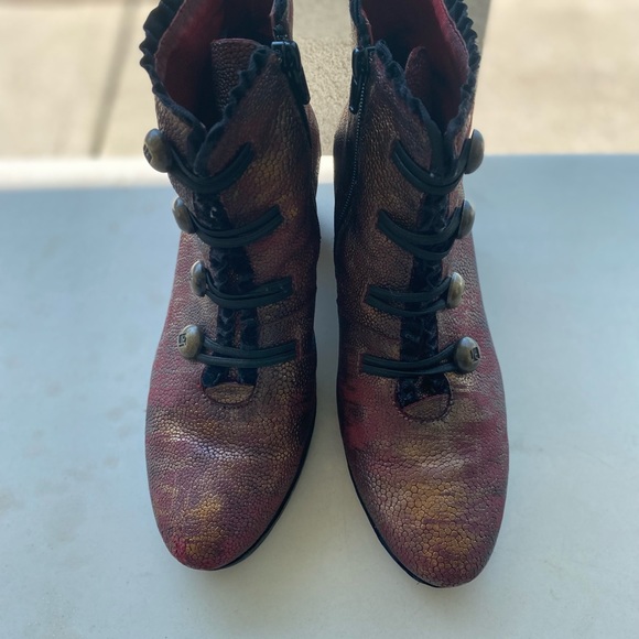 Jose Saenz ankle boots Metallic brown size 36 - Picture 8 of 16